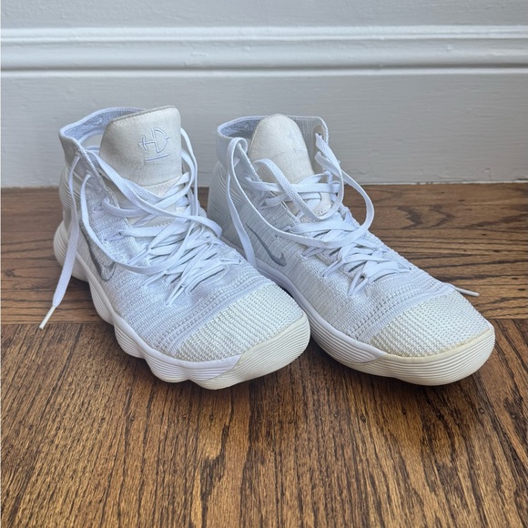 Nike Hyperdunk 2017 Flyknit 'White Mens size 10.5 - Picture 2 of 9